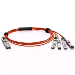 40G QSFP+ to 4x10G SFP+, m, Active Optical Cable