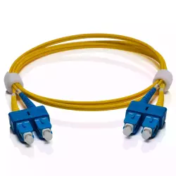 Fiber patch cord OS2 SM, 9/125, G657A2, SC-SC,