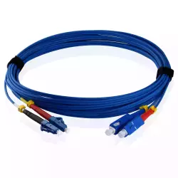 Fiber patch cord OS2 SM 9/125 G657A2 LC-SC