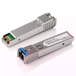 1000M SFP BiDi LX, 20 km, Tx1310/Rx1490 nm, DDM, SC Simplex, Singlemode