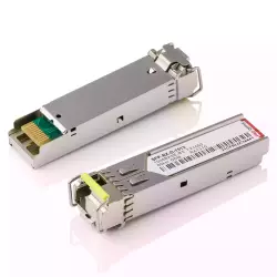 1000M SFP BiDi ZX, 80 km, Tx1550/Rx1310 nm, DDM, LC Simplex, Singlemode